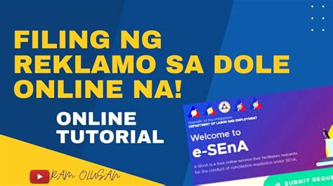 dole online complaint|DOLE promotes online conciliation.
